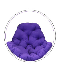Подушка для крісла-кокона Greengard 10-10 130 х 110 х 8 см, фіолетова