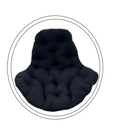 Подушка для крісла-кокона Greengard 10-14 130 х 110 х 8 см, чорна