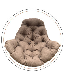Подушка для крісло-кокона Greengard 10-17 130 х 110 х 8 см, коричнева