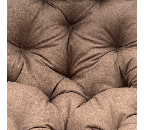 Подушка для крісло-кокона Greengard 130 х 110 х 8 см, коричнева