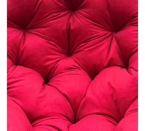 Подушка для крісла-кокона Greengard 130 х 110 х 8 см, червона