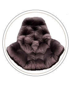 Подушка для крісло-кокона Greengard 10-19 130 х 110 х 8 см, коричнева