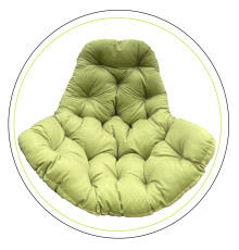 Подушка для крісла-кокона Greengard 130 х 110 х 8 см, зелена