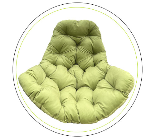 Подушка для крісла-кокона Greengard 130 х 110 х 8 см, зелена