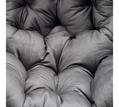 Подушка для крісло-кокона Greengard 130 х 110 х 8 см, сіра