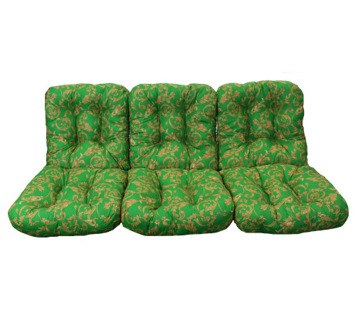 Комплект синтепонових подушок Greengard, зелений