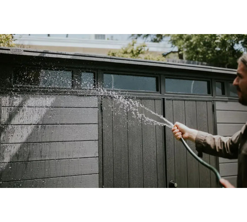 Будиночок садовий Keter Cortina 2.0 342 х 216 х 226 см, темно-сірий