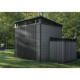 Будиночок садовий Keter Cortina 218 х 214 х 226 см, темно-сірий