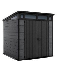 Будиночок садовий Keter Cortina 218 х 214 х 226 см, темно-сірий