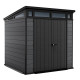 Будиночок садовий Keter Cortina 218 х 214 х 226 см, темно-сірий