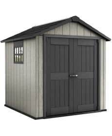 Будиночок садовий Keter OAKLAND 757 229 х 223 х 242 см, сірий