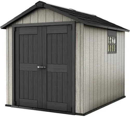Будиночок садовий Keter OAKLAND 759 287 х 229 х 242 см, коричнево-сірий