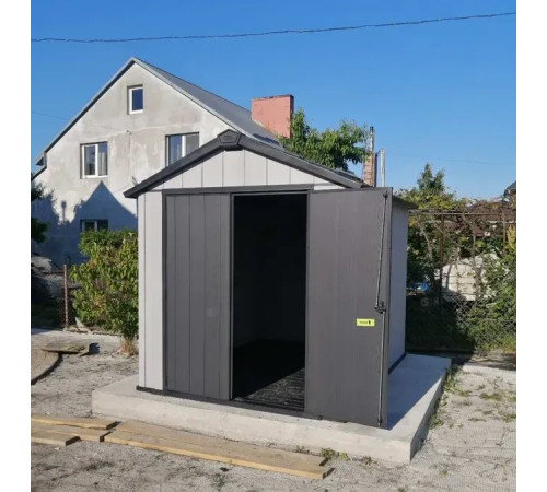 Будиночок садовий Keter OAKLAND 759 287 х 229 х 242 см, коричнево-сірий