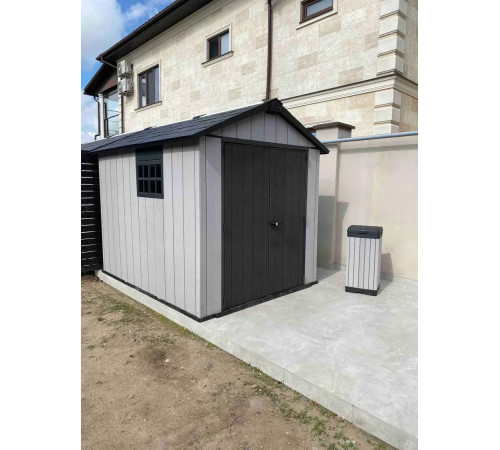 Будиночок садовий Keter OAKLAND 759 287 х 229 х 242 см, коричнево-сірий