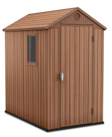 Будиночок садовий Keter Darwin 185 х 126 х 205 см, коричневий