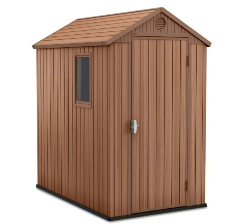 Будиночок садовий Keter Darwin 185 х 126 х 205 см, коричневий