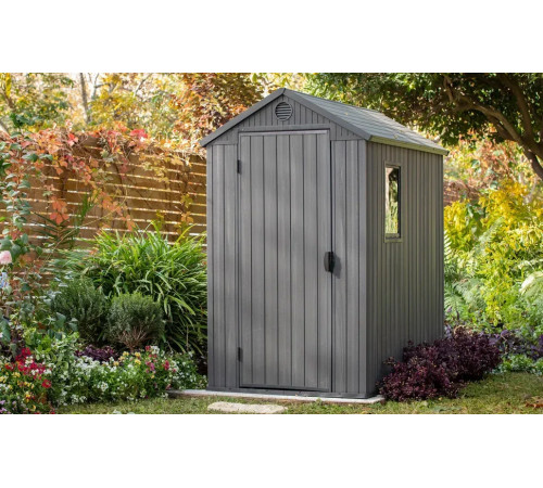 Будиночок садовий Keter Darwin 185 х 126 х 205 см, сірий