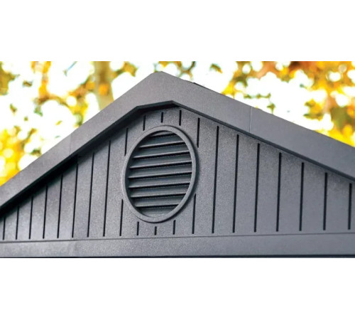 Будиночок садовий Keter Darwin 121 х 190 х 221 см, сірий