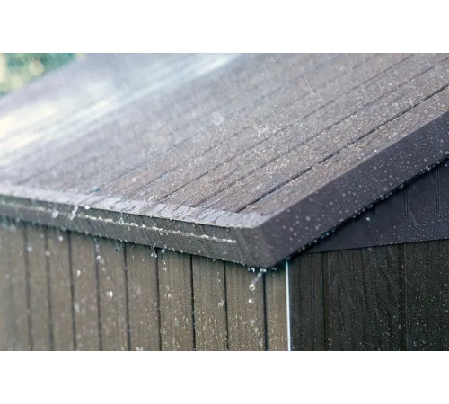 Будиночок садовий Keter Darwin 121 х 190 х 221 см, сірий