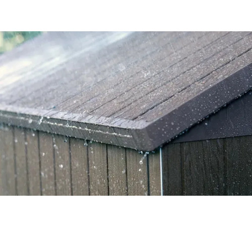 Будиночок садовий Keter Darwin 182 х 190 х 221 см, сірий