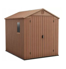 Будиночок садовий Keter Darwin 244 х 190 х 221 см, коричневий