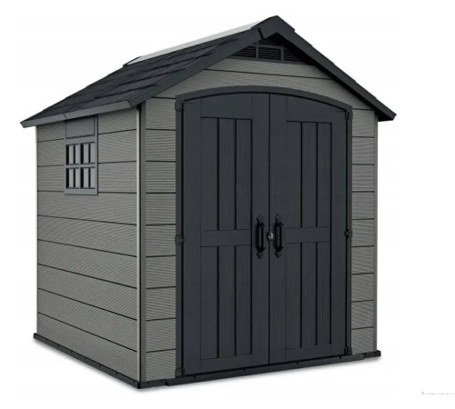 Будиночок садовий Keter Premier 759 228 х 223 х 252 см, сірий