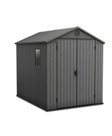 Будиночок садовий Keter Darwin 244 х 190 х 221 см, графіт