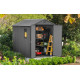 Будиночок садовий Keter Darwin 244 х 190 х 221 см, графіт