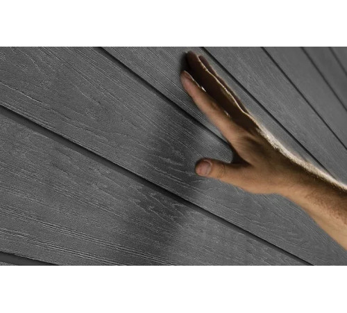 Будиночок садовий Keter Newton Plus 230 х 350 х 246 см, сірий