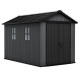Будиночок садовий Keter Newton Plus 230 х 350 х 246 см, сірий