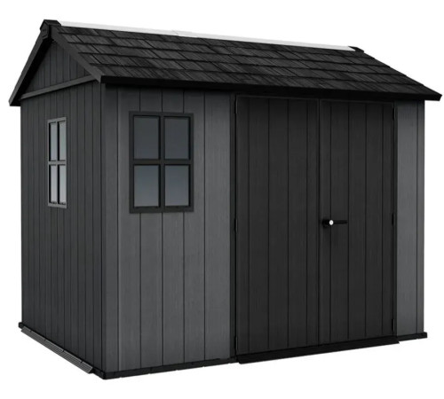Будиночок садовий Keter Newton Plus 230 х 287 х 246 см, сірий