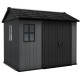Будиночок садовий Keter Newton Plus 230 х 287 х 246 см, сірий