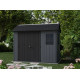 Будиночок садовий Keter Newton Plus 230 х 287 х 246 см, сірий