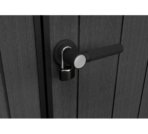 Будиночок садовий Keter Newton Plus 230 х 287 х 246 см, сірий