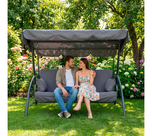 Садова гойдалка Greengard Елегія, сіра