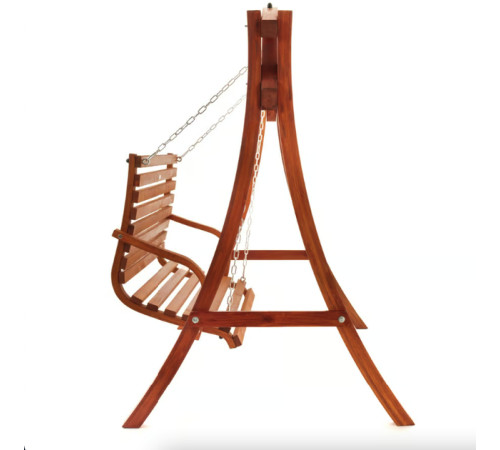 Садова гойдалка Di Volio Grino двомісна, коричнева