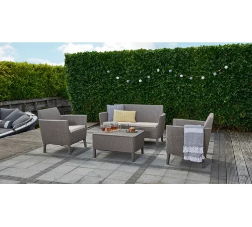 Диван садовий Keter Salemo 2-місний, капучино