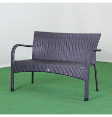 Диван садовий Greengard Комфорт 2-місний, графіт