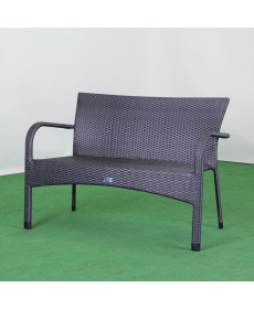 Диван садовий Greengard Комфорт 2-місний, графіт