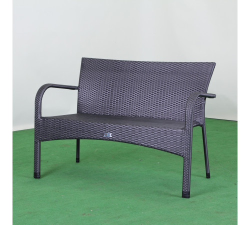 Диван садовий Greengard Комфорт 2-місний, графіт