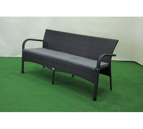 Диван садовий Greengard Комфорт 3-місний, коричневий