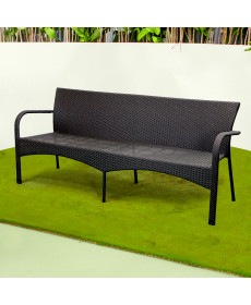 Диван садовий Greengard Комфорт 3-місний, коричневий