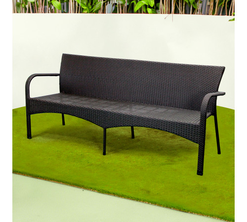 Диван садовий Greengard Комфорт 3-місний, коричневий