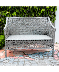 Диван садовий Greengard Лінора Дн-002.120 2-місний, світло-сірий