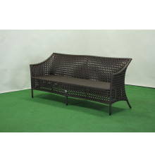 Диван садовий Greengard Лінора 3-місний, коричневий