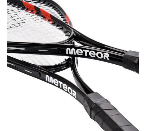 Ракетки для спідмінтону Meteor 16839, чорно-червоні