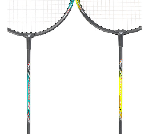 Ракетки для бадмінтону WISH ALUMTEC 308, жовто-блакитний