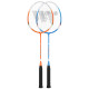 Ракетки для бадмінтону WISH ALUMTEC 330K, блакитно-оранжеві