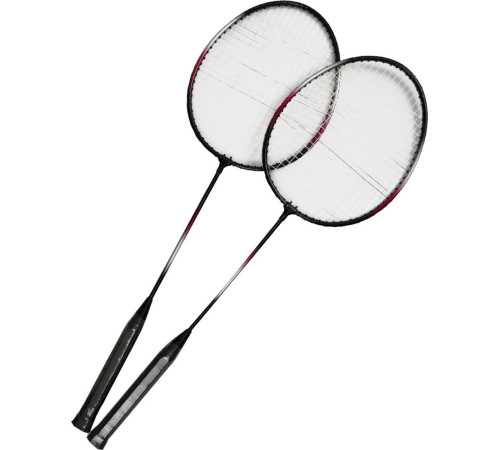 Набір для бадмінтону MASTER Fly 2, чорно-червоний