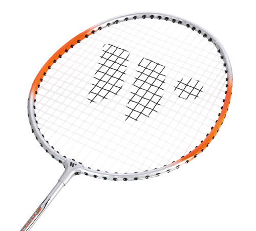 Ракетки для бадмінтону WISH STEELTEC 416, блакитно-оранжеві